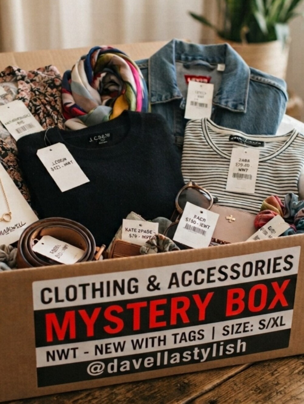 🍁NWT&NWOT🍁 RESELLER MIXED MYSTERY BOX!! +🎁GIFT